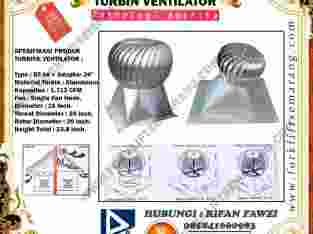Turbin ventilator alumunium / ventilator atap
