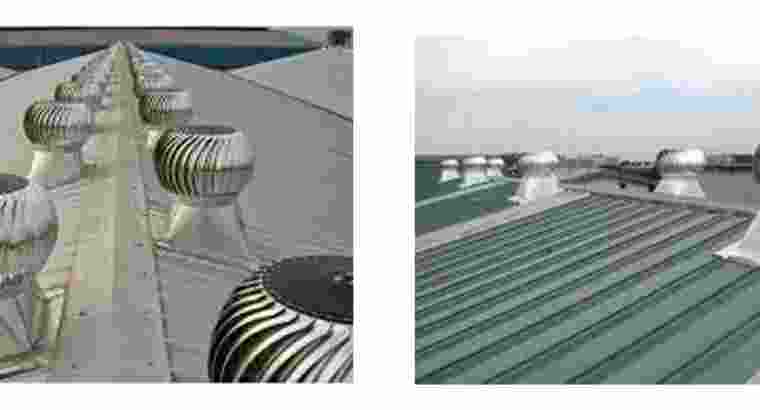 Turbin ventilator alumunium / ventilator atap
