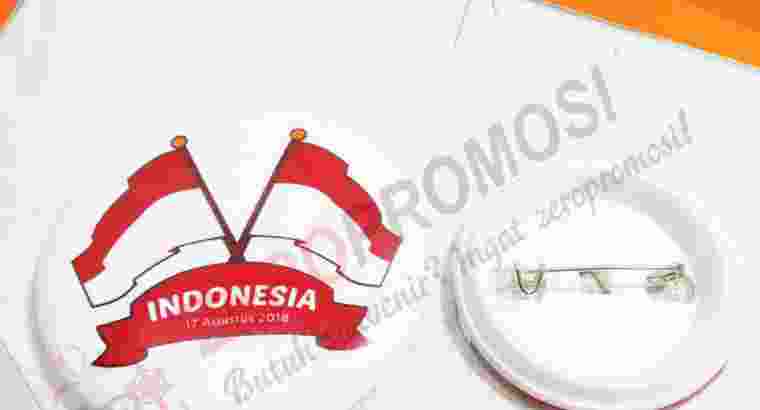 Souvenir Pin Custom Peniti Kemerdekaan 17 Agustus