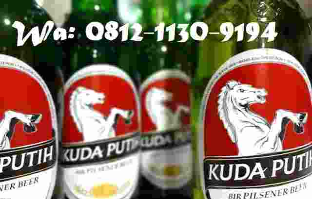 Kuda Putih Beer Botol Siap Kirim Seluruh Indonesia