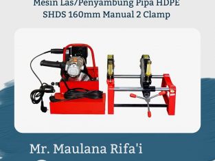 Mesin Las Pipa HDPE SHDS 160mm Manual 2 Clamp