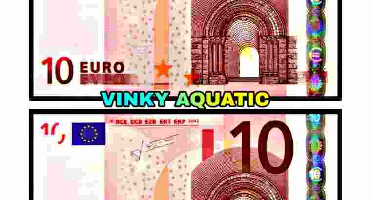 UANG KERTAS 10 EURO UNI EROPA EUR GOOD QUALITY