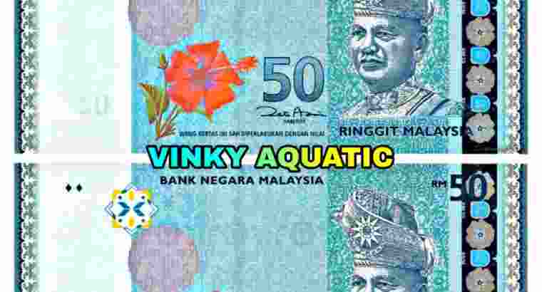 UANG KERTAS 50 RINGGIT MALAYSIA MYR GOOD QUALITY