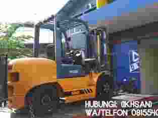 Pusat forklift diesel murah 3 ton 3 meter Semarang