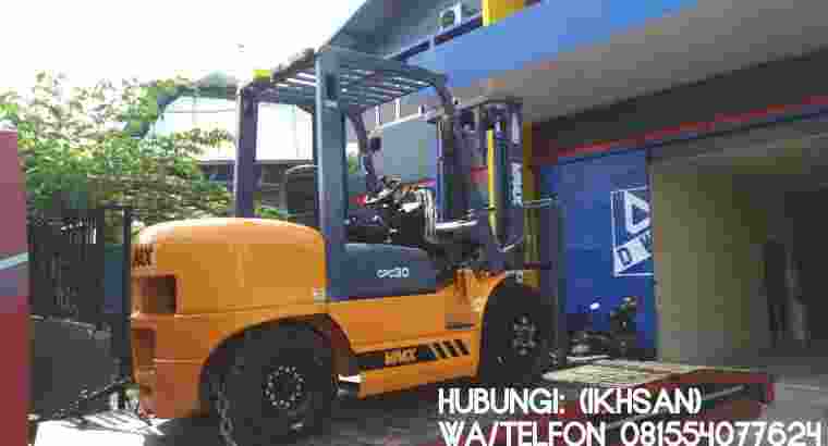 Pusat forklift diesel murah 3 ton 3 meter Semarang