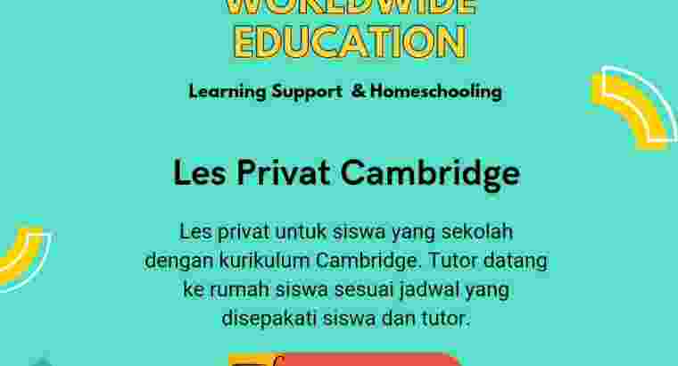 Les Privat Cambridge Surabaya