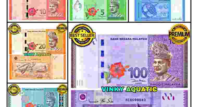 UANG KERTAS RINGGIT MALAYSIA MYR – MONEY CHANGER
