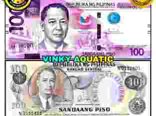 UANG KERTAS 100 PESO FILIPINA PHP GOOD QUALITY