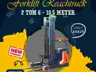 Reachtruck Forklift Elektrik Kapasitas 2 Ton