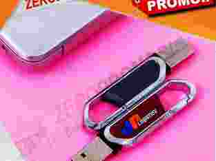 Flashdisk USB Plastik Metal Swivel FDPL37