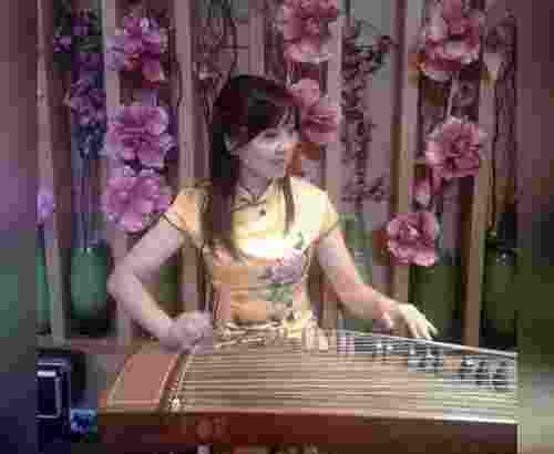 Musik Harpa Guzheng Erhu