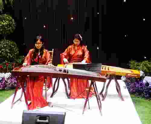 Musik Guzheng Harpa Cheer Production