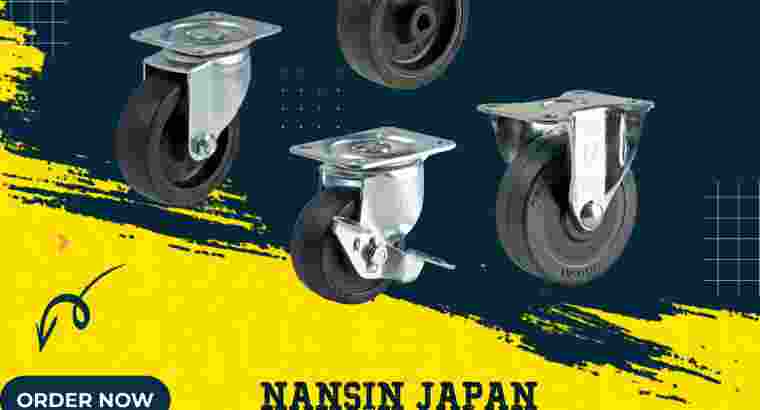 Jual Roda Trolley Light Duty Merk Nansin Jepang