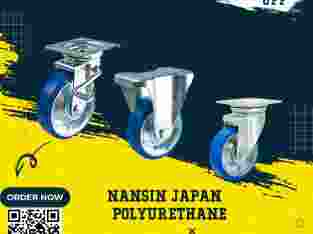Jual Roda Polyurethane Merk Nansin Jepang