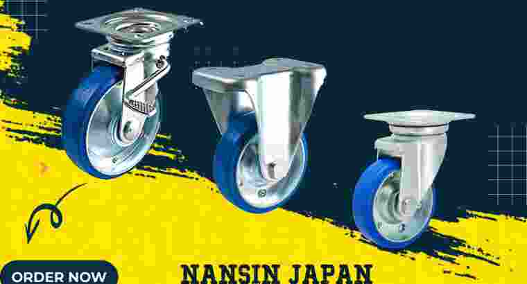 Jual Roda Polyurethane Merk Nansin Jepang
