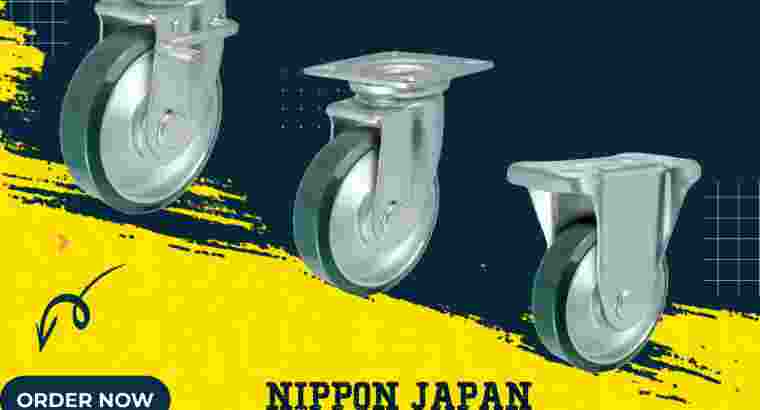 Jual Roda Trolley Polyurethane Merk Nippon Jepang