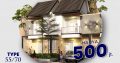 hunian dengan konsep villa terbaru harga 500 jt an