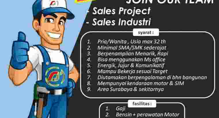 Loker Sales Industri & Sales Project
