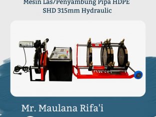 Mesin Las Pipa HDPE SHD 315mm Hydraulic