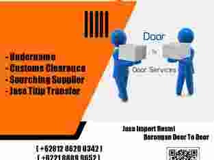 Jasa Import Door To Door | Jasa Kepengurusan Impor
