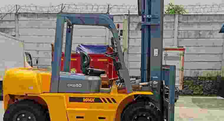 Forklift Diesel Isuzu Vmax Kapasitas 5 Ton 3 Meter