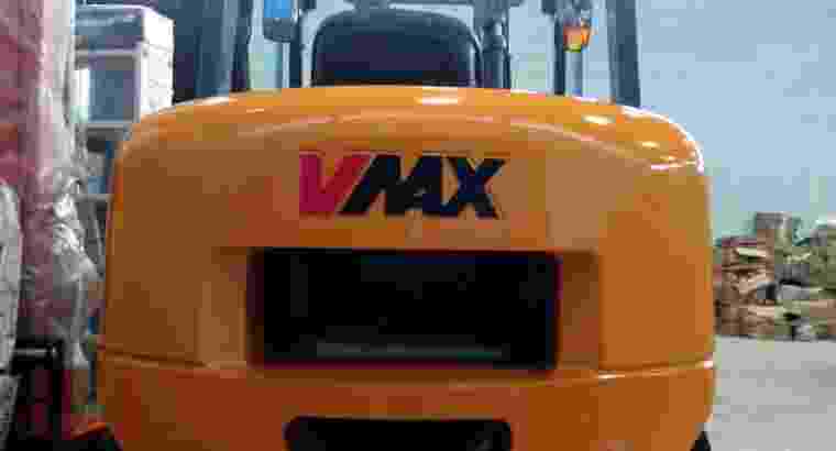 Forklift Baru Vmax Diesel 5 Ton Mesin Isuzu 3 Mete