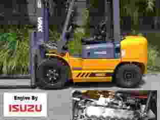 Forklift Baru Vmax Diesel 5 Ton Mesin Isuzu 3 Mete