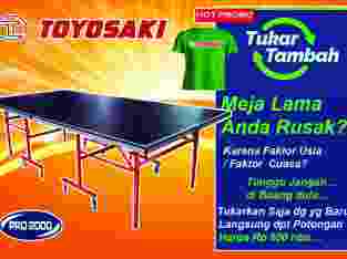 Promo Tukar Tambah Tenis meja ping pong TOYOSAKI
