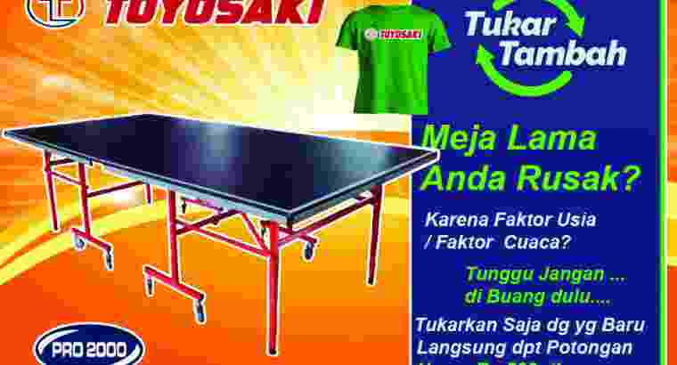 Promo Tukar Tambah Tenis meja ping pong TOYOSAKI