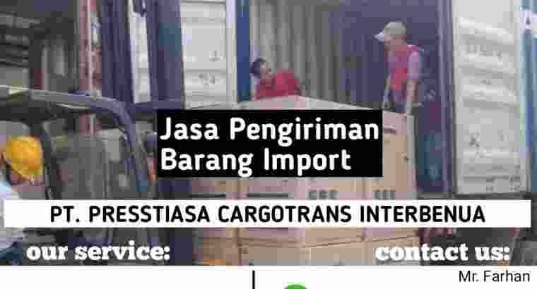 Import door to door service pressa cargo