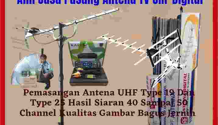 Paket pasang Antena TV Pulo Gadung