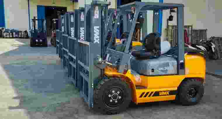 Forklift Diesel Mesin Japan Kapasitas 3 Ton 3 Mete