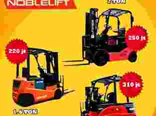 Promo Harga Forklift Electric 2023 Kap 1 – 3 ton