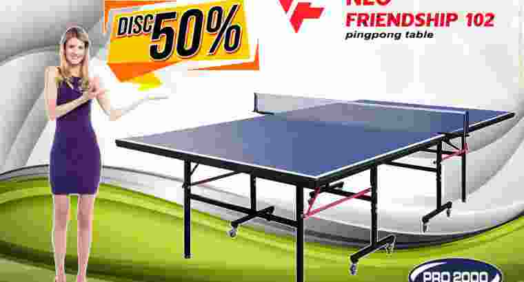 Tenis Meja Pingpong merk NEO FRIENDSHIP Disc 50%