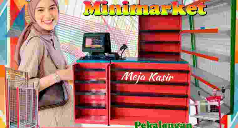 Meja Kasir Minimarket || Backwall Rokok || Rak Gon