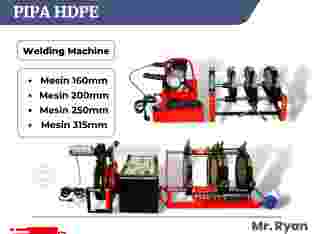 Mesin Las Pipa Hdpe – Welding Machine 800mm