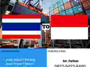 Jasa import door to door service thailand