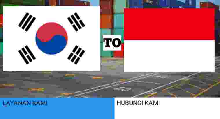 import door to door dari korea selatan