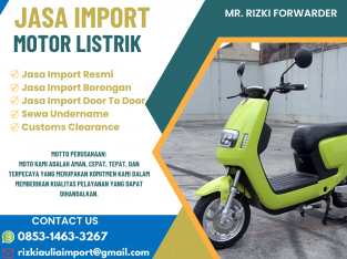 Jasa Import Motor Listrik 0853-1463-3267