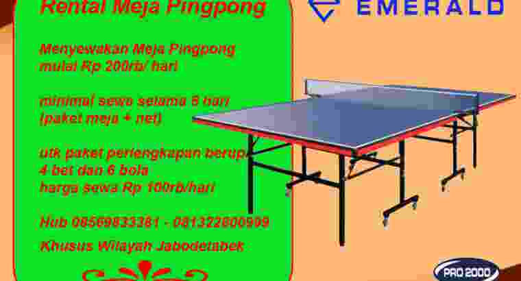 Rental / Sewa Meja Pingpong