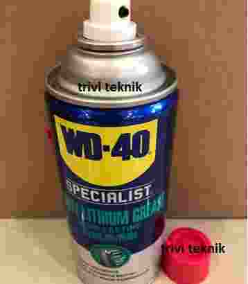 white lithium grease WD 40,gemuk semprot