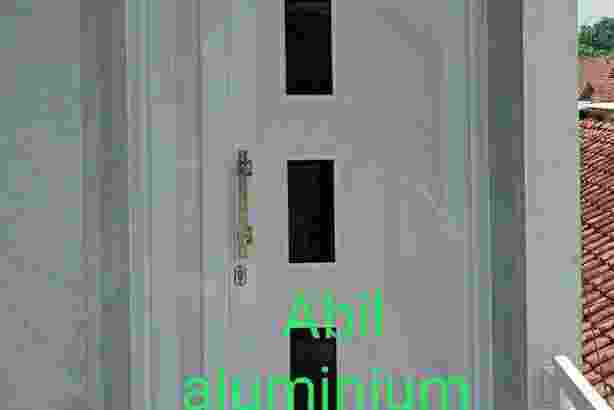 pintu aluminium full swing door