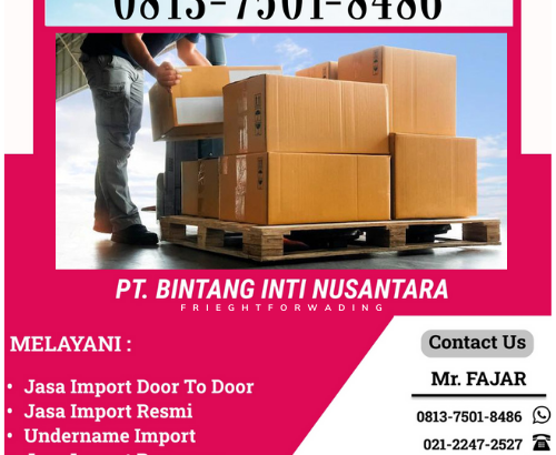 Jasa Import Pakistan Indonesia | 081375018486