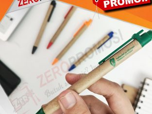 Pulpen Kertas Pen Recycle Promosi Custom Logo