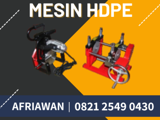 Mesin Pipa HDPE SHDS 200 T A2 (63-200mm) 2 Clamp