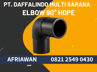 Fitting HDPE Elbow 90° Injection SDR11 PN16 DN75