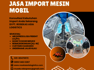Jasa Import Mesin Mobil Terpercaya
