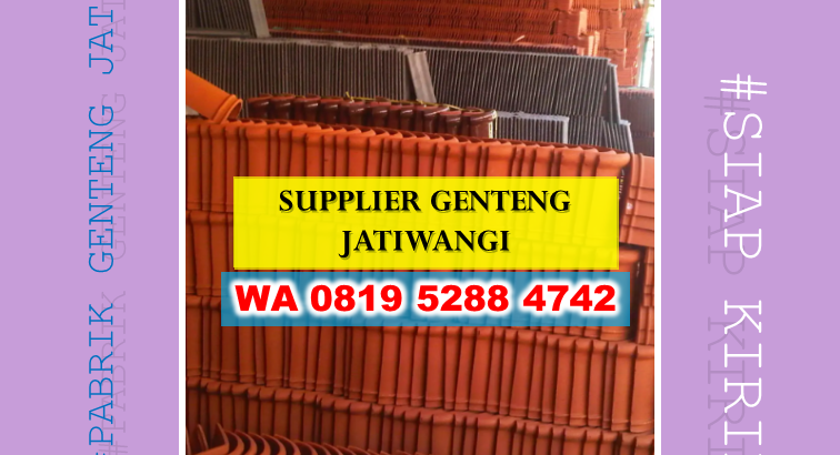 WA 0819 5288 4742, Harga Genteng Jatiwangi Bandung