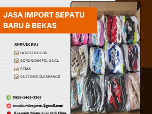 Jasa Import Sepatu Baru & Bekas Door To Door