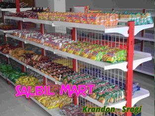 Rak Gondola Minimarket Pekalongan FREE Design